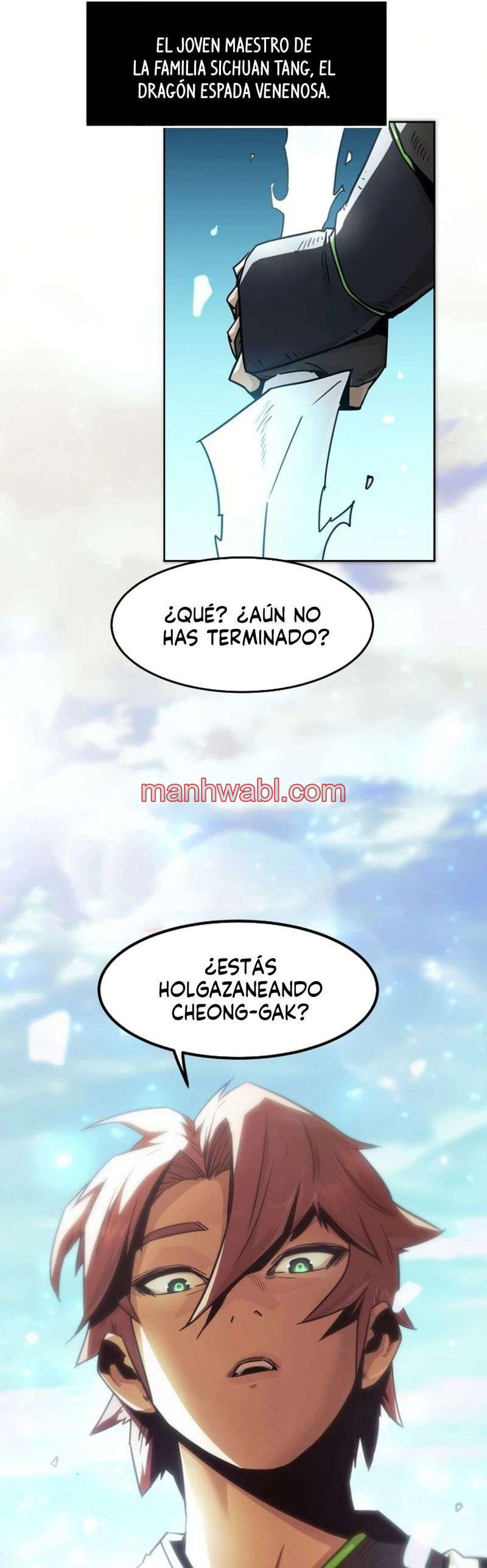 Convirtiéndose en el maestro de espadas de la familia Tang - Capítulo 60_3 manhwa