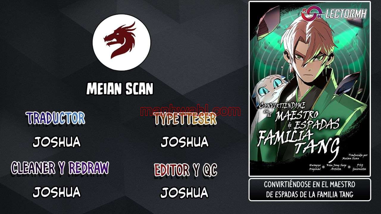 Convirtiéndose en el maestro de espadas de la familia Tang - Capítulo 72 manhwa
