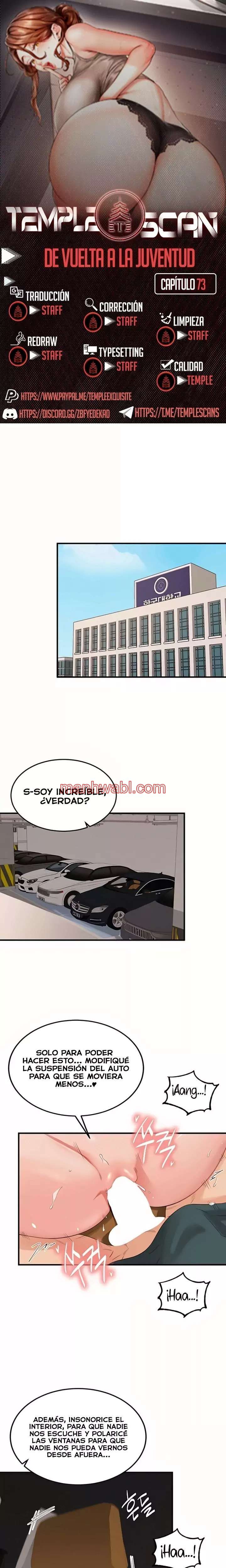 De Vuelta A La Juventud - Capítulo 73 manhwa