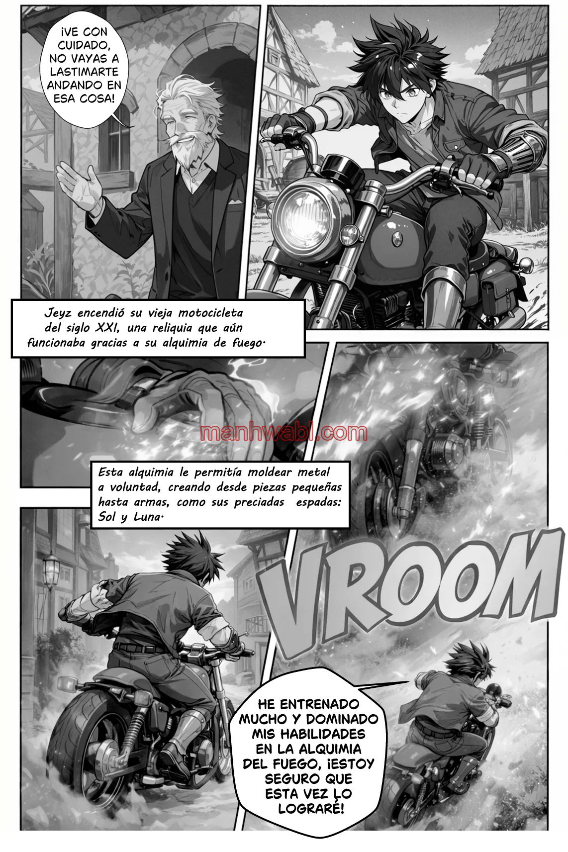 El Alquimista de Fuego que Enamora a todas sin querer! - Capítulo 1_2 manhwa