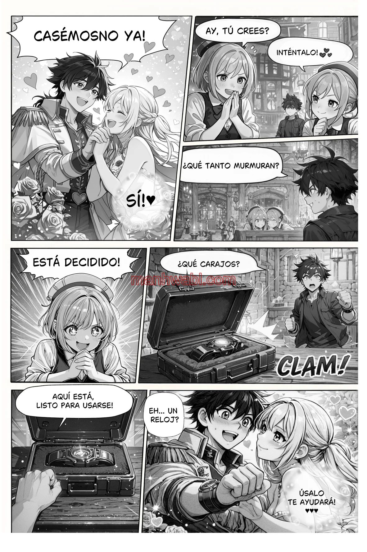 El Alquimista de Fuego que Enamora a todas sin querer! - Capítulo 1_2 manhwa