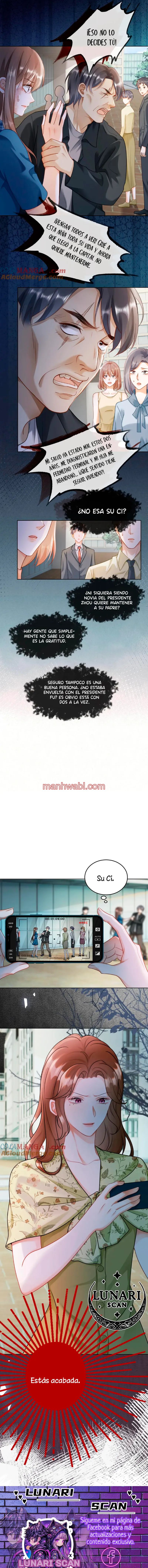 El presidente multimillonario ama exclusivamente a su adorable esposa sustituta - Capítulo 54_3 manhwa