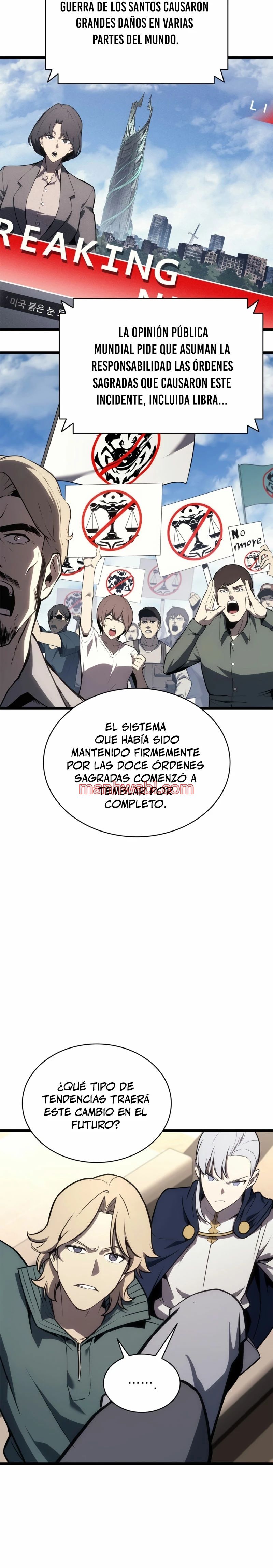 El regreso del heroe de clase: Desastre - Capítulo 102_3 manhwa