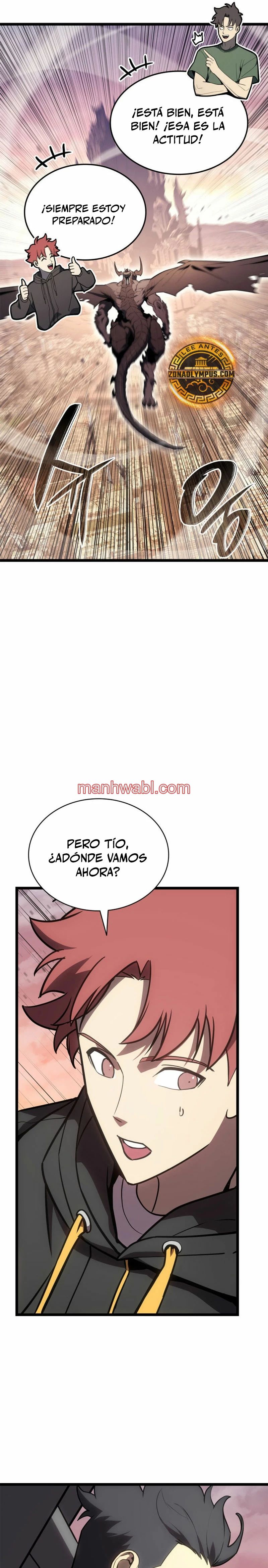 El regreso del heroe de clase: Desastre - Capítulo 103_2 manhwa