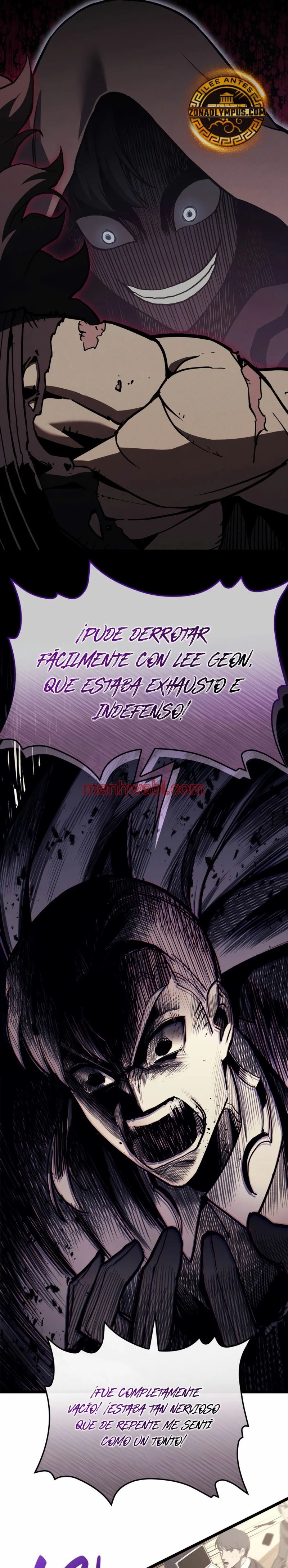 El regreso del heroe de clase: Desastre - Capítulo 104 manhwa