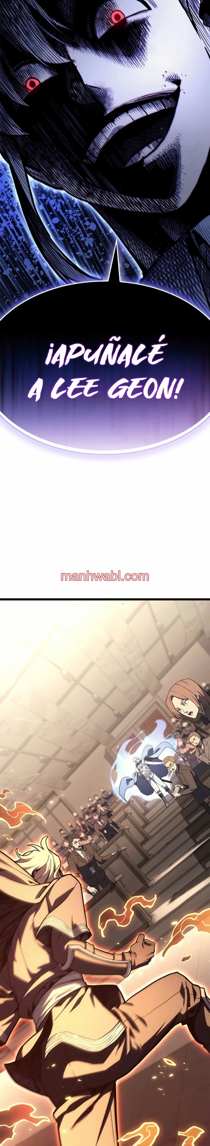 El regreso del heroe de clase: Desastre - Capítulo 104_2 manhwa