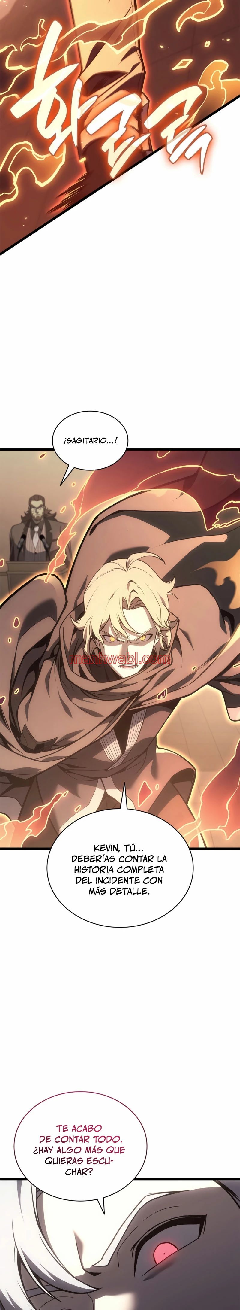 El regreso del heroe de clase: Desastre - Capítulo 104_2 manhwa