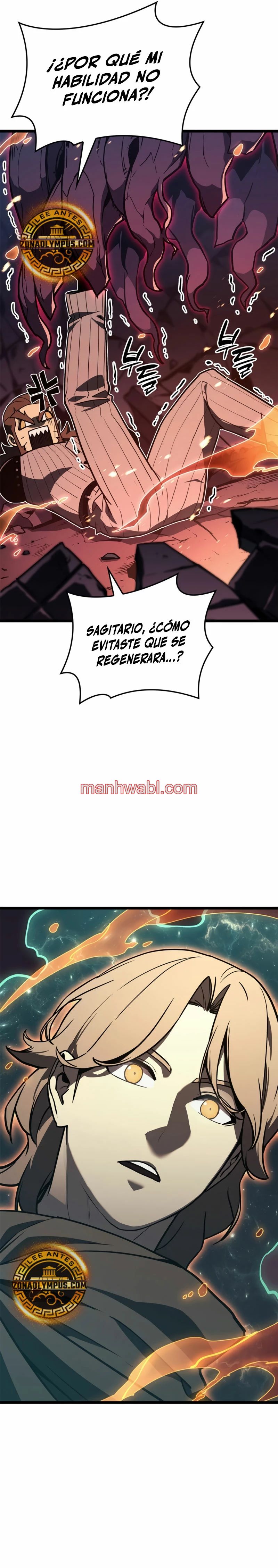 El regreso del heroe de clase: Desastre - Capítulo 104_3 manhwa