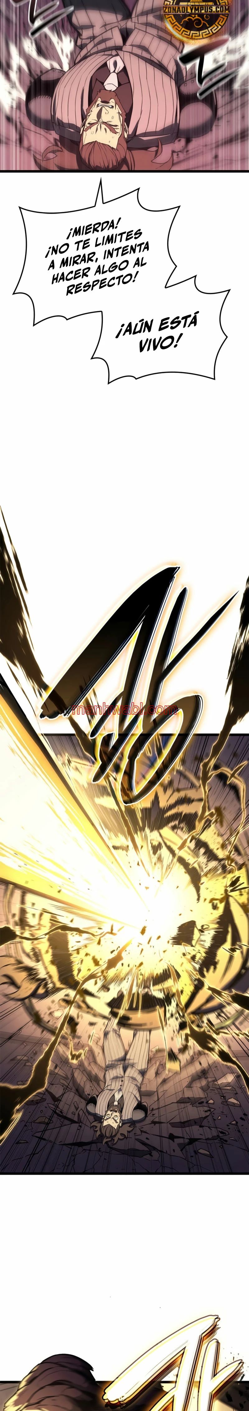 El regreso del heroe de clase: Desastre - Capítulo 104_3 manhwa