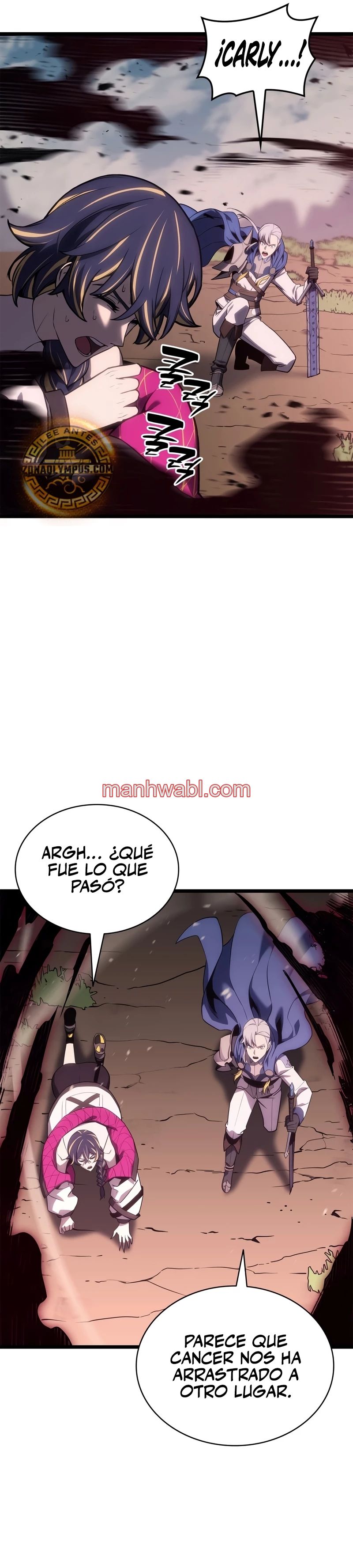 El regreso del heroe de clase: Desastre - Capítulo 106_2 manhwa