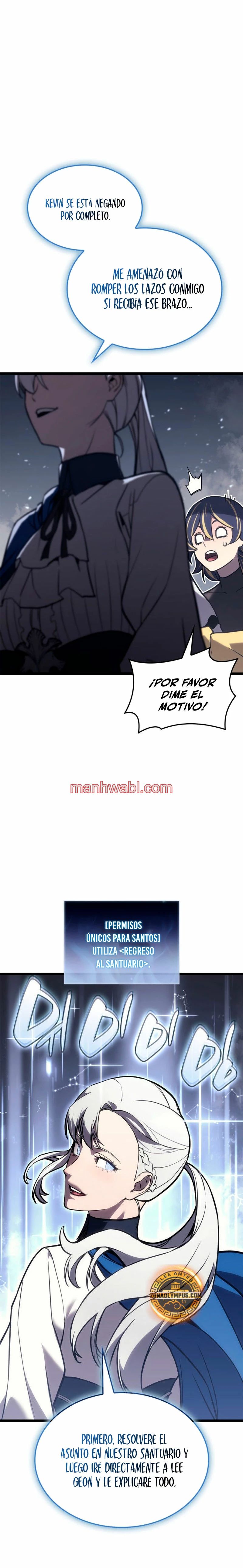 El regreso del heroe de clase: Desastre - Capítulo 108_3 manhwa