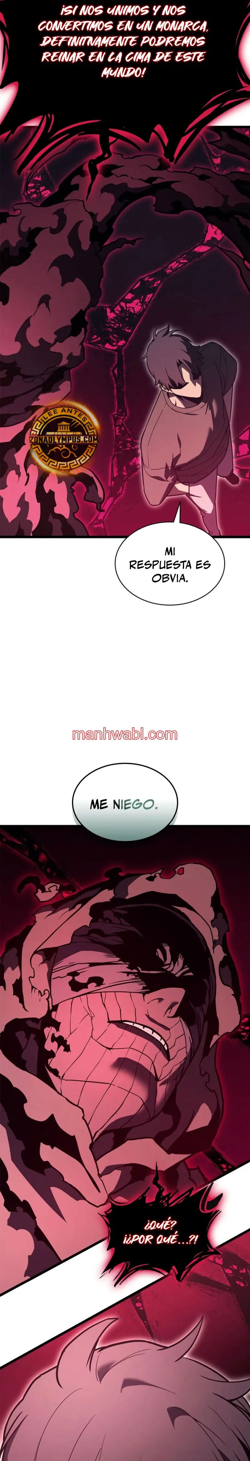 El regreso del heroe de clase: Desastre - Capítulo 110 manhwa