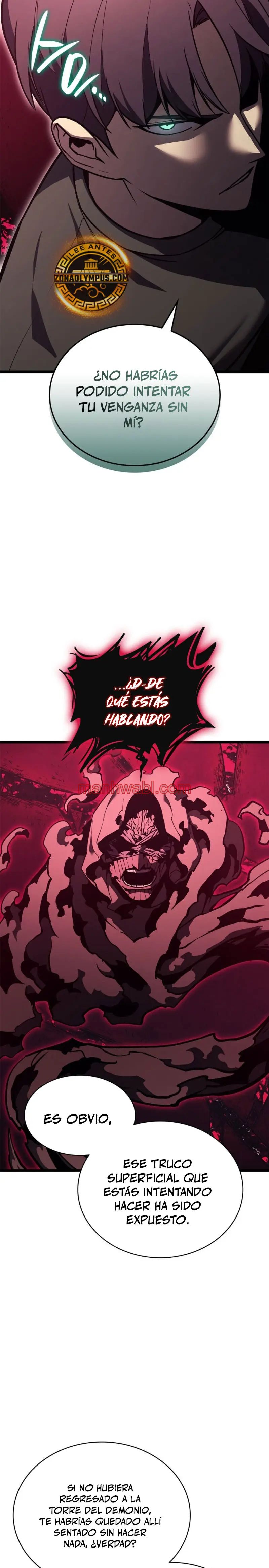 El regreso del heroe de clase: Desastre - Capítulo 110 manhwa