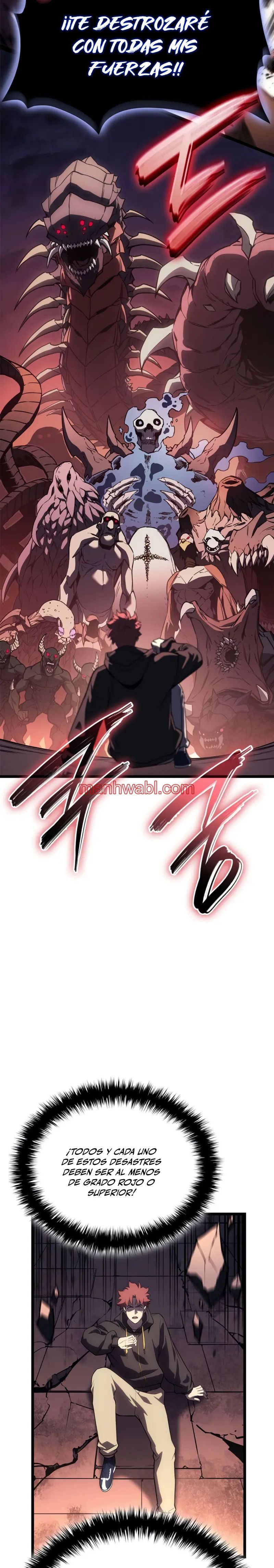 El regreso del heroe de clase: Desastre - Capítulo 111_3 manhwa