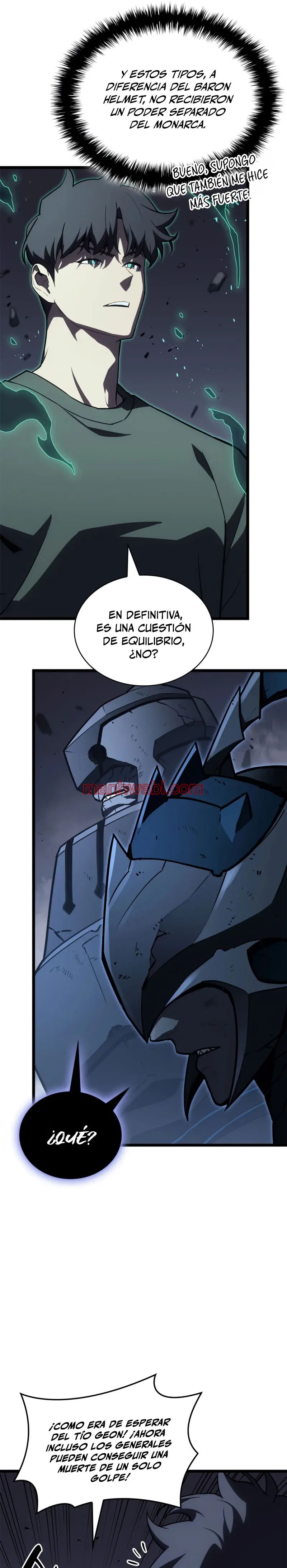 El regreso del heroe de clase: Desastre - Capítulo 112 manhwa