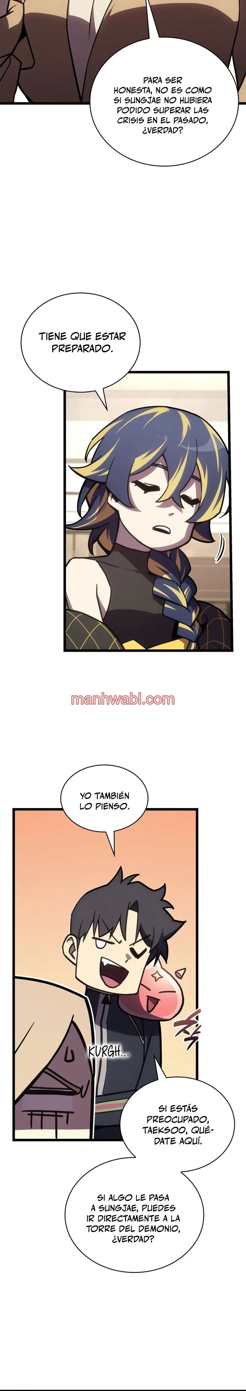 El regreso del heroe de clase: Desastre - Capítulo 112_2 manhwa