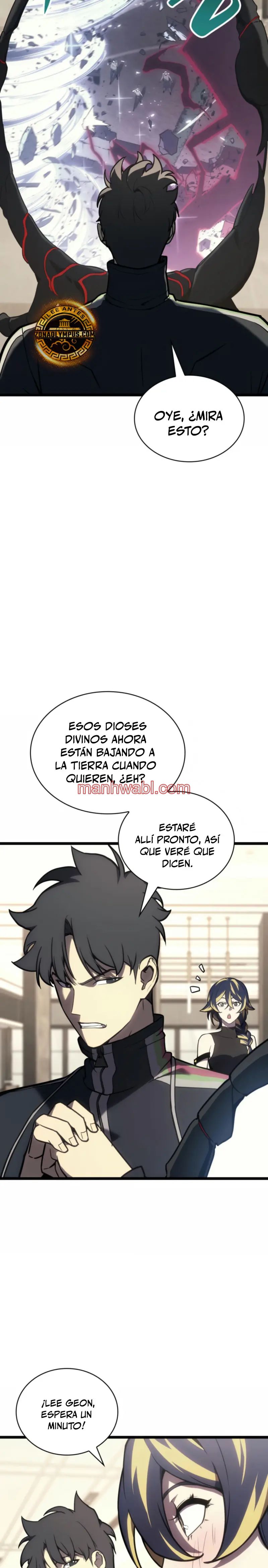 El regreso del heroe de clase: Desastre - Capítulo 113 manhwa