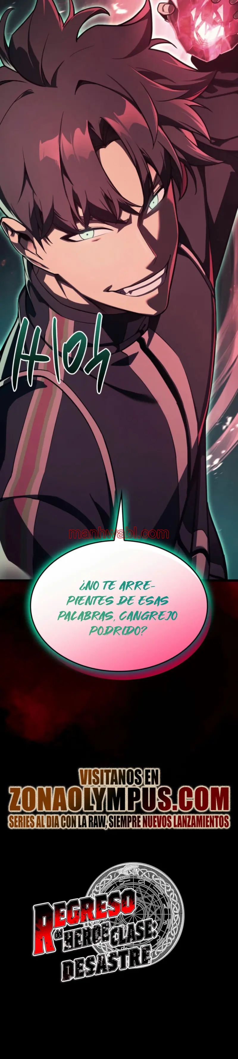 El regreso del heroe de clase: Desastre - Capítulo 114_3 manhwa