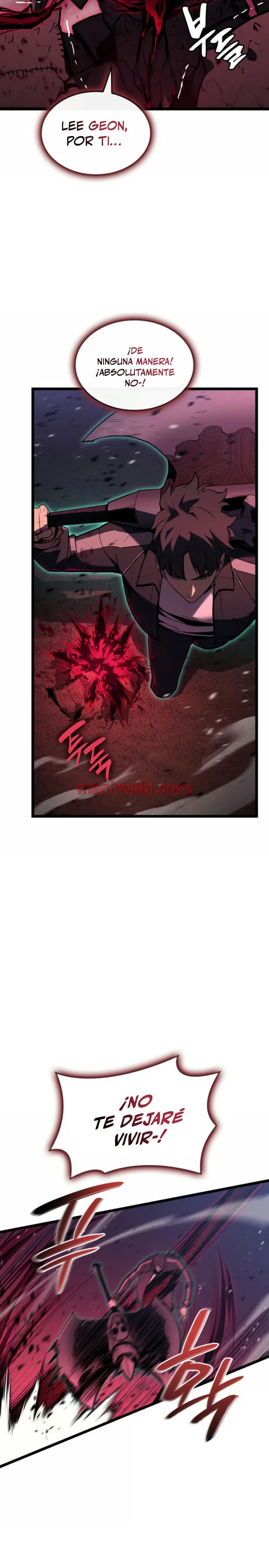 El regreso del heroe de clase: Desastre - Capítulo 116 manhwa