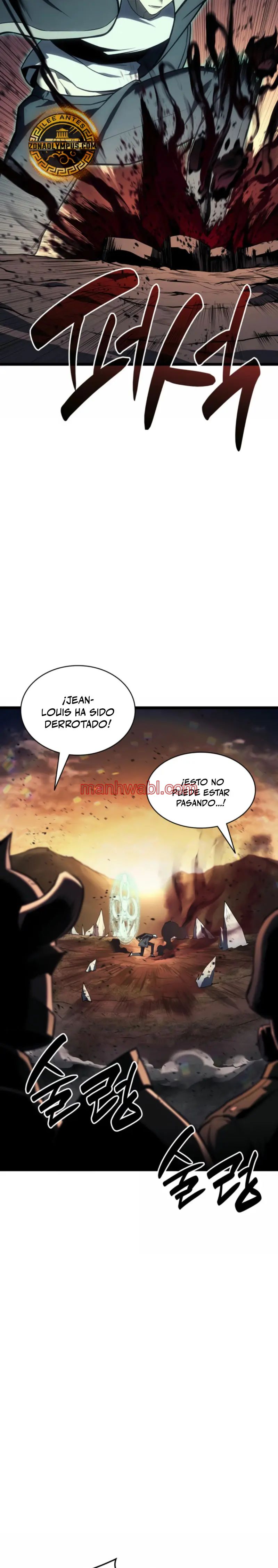 El regreso del heroe de clase: Desastre - Capítulo 116_3 manhwa
