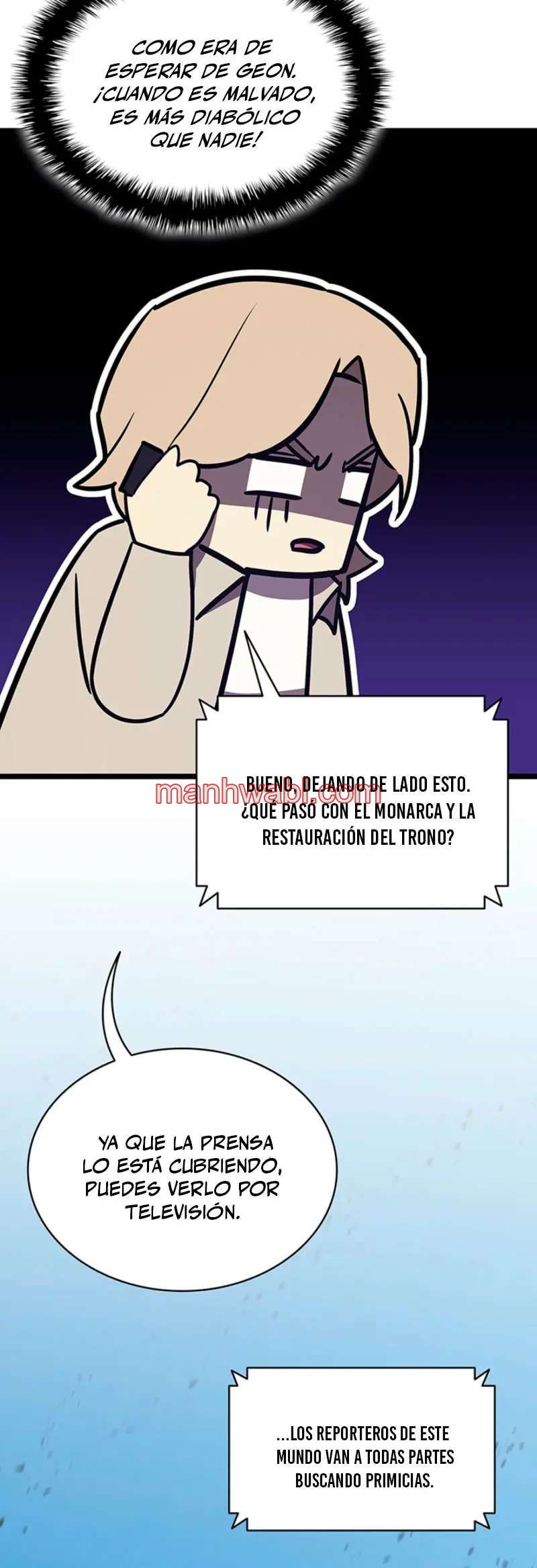 El regreso del heroe de clase: Desastre - Capítulo 156_3 manhwa