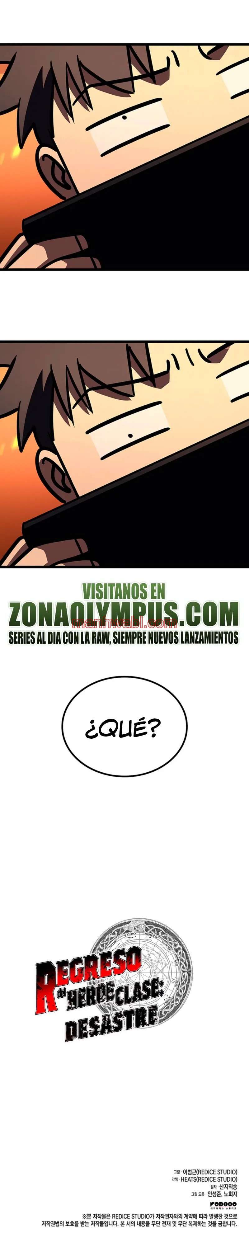 El regreso del heroe de clase: Desastre - Capítulo 156_3 manhwa
