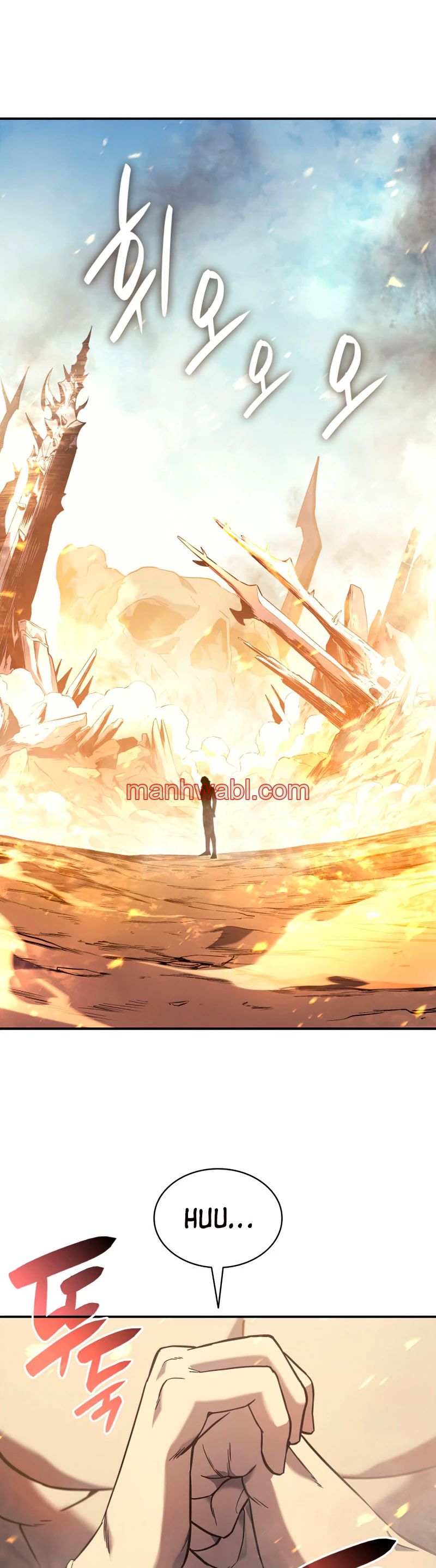 El regreso del heroe de clase: Desastre - Capítulo 1_3 manhwa