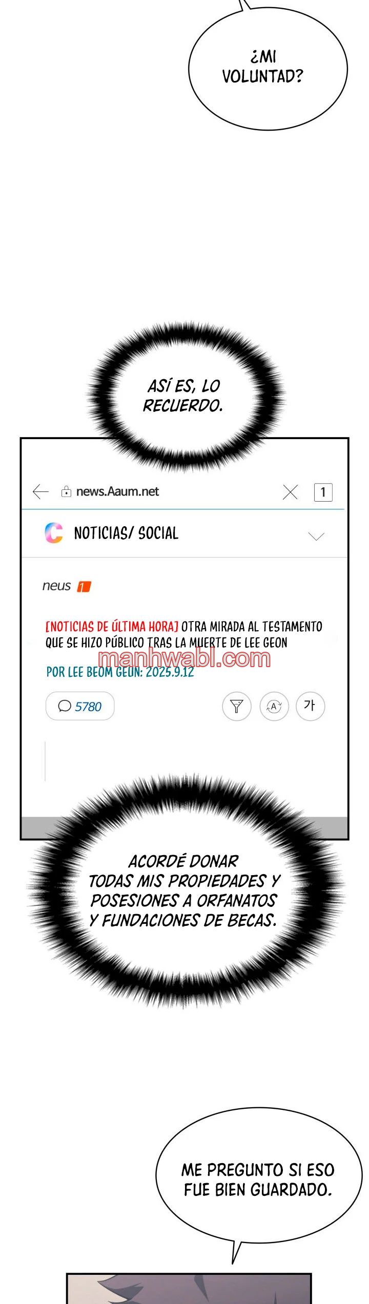 El regreso del heroe de clase: Desastre - Capítulo 3_2 manhwa
