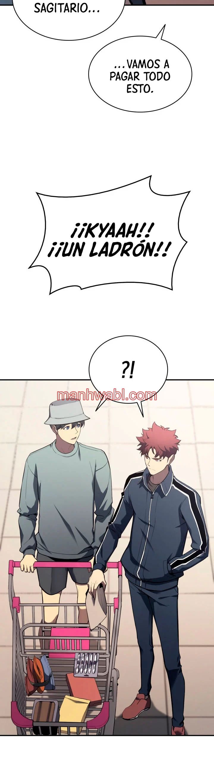 El regreso del heroe de clase: Desastre - Capítulo 6_2 manhwa