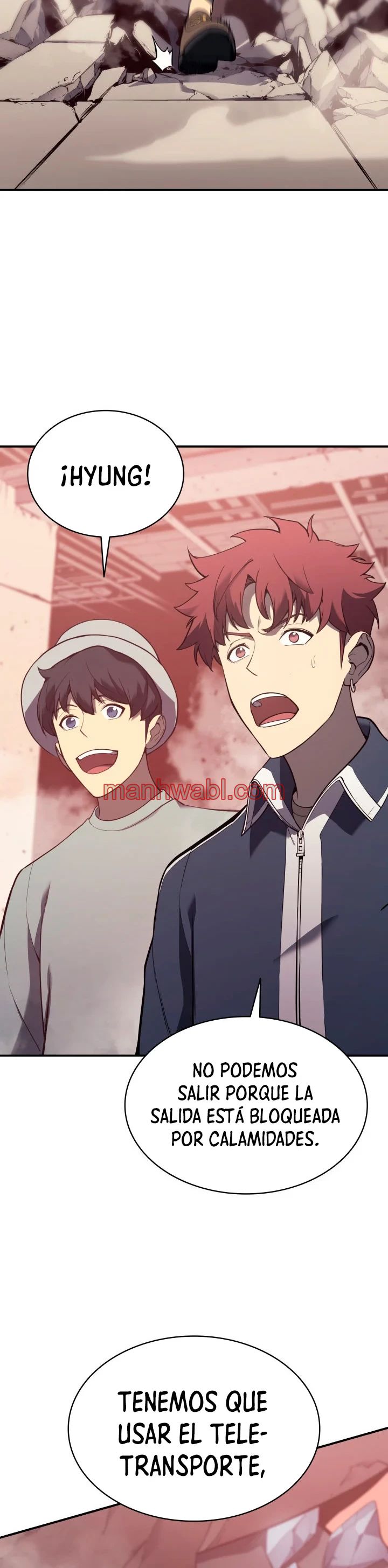 El regreso del heroe de clase: Desastre - Capítulo 8_2 manhwa