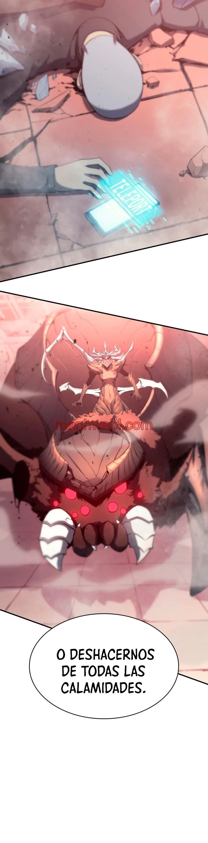 El regreso del heroe de clase: Desastre - Capítulo 8_2 manhwa