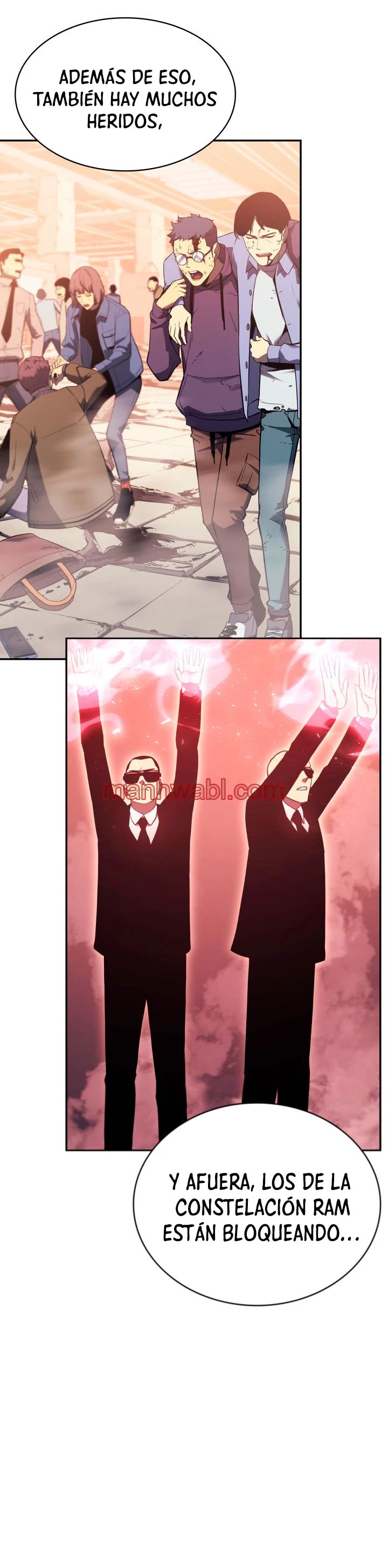 El regreso del heroe de clase: Desastre - Capítulo 8_2 manhwa