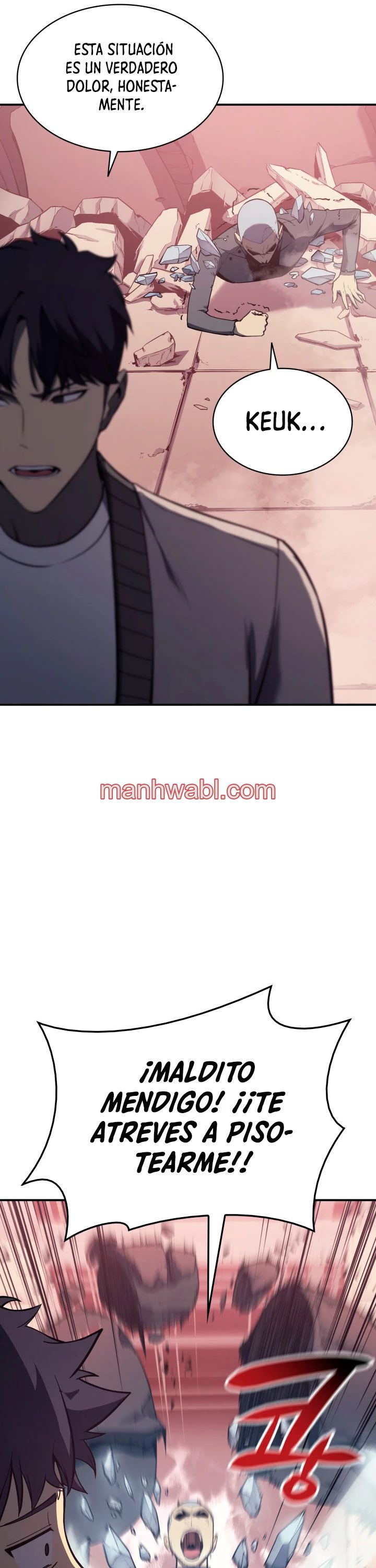 El regreso del heroe de clase: Desastre - Capítulo 8_2 manhwa