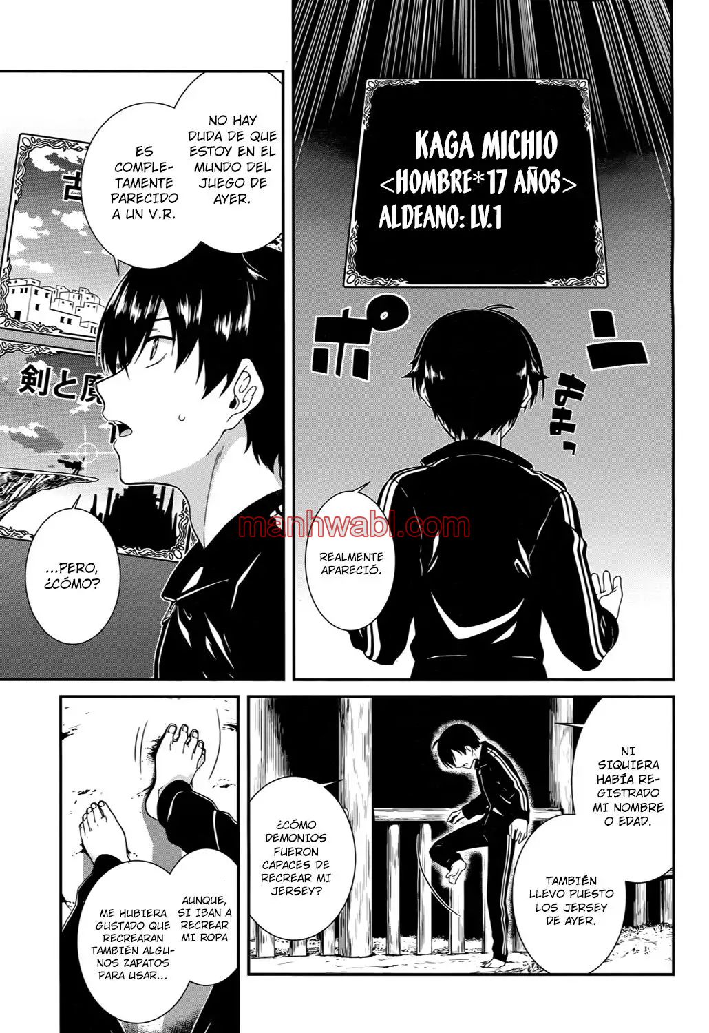 Isekai Meikyuu de Dorei Harem wo - Capítulo 1 manhwa