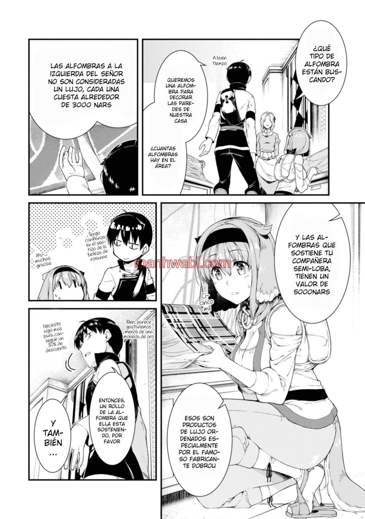 Isekai Meikyuu de Dorei Harem wo - Capítulo 14 manhwa