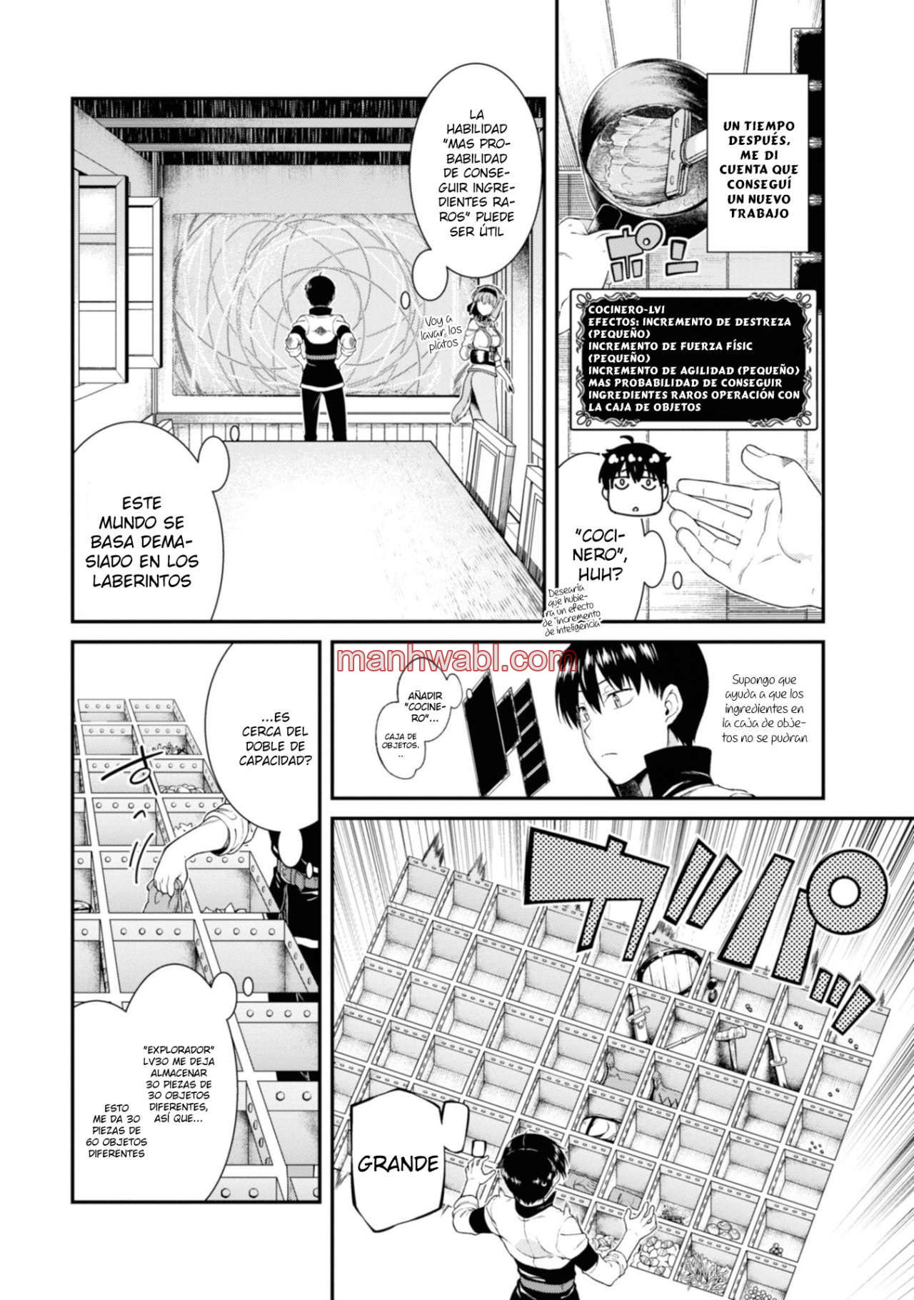 Isekai Meikyuu de Dorei Harem wo - Capítulo 14_2 manhwa