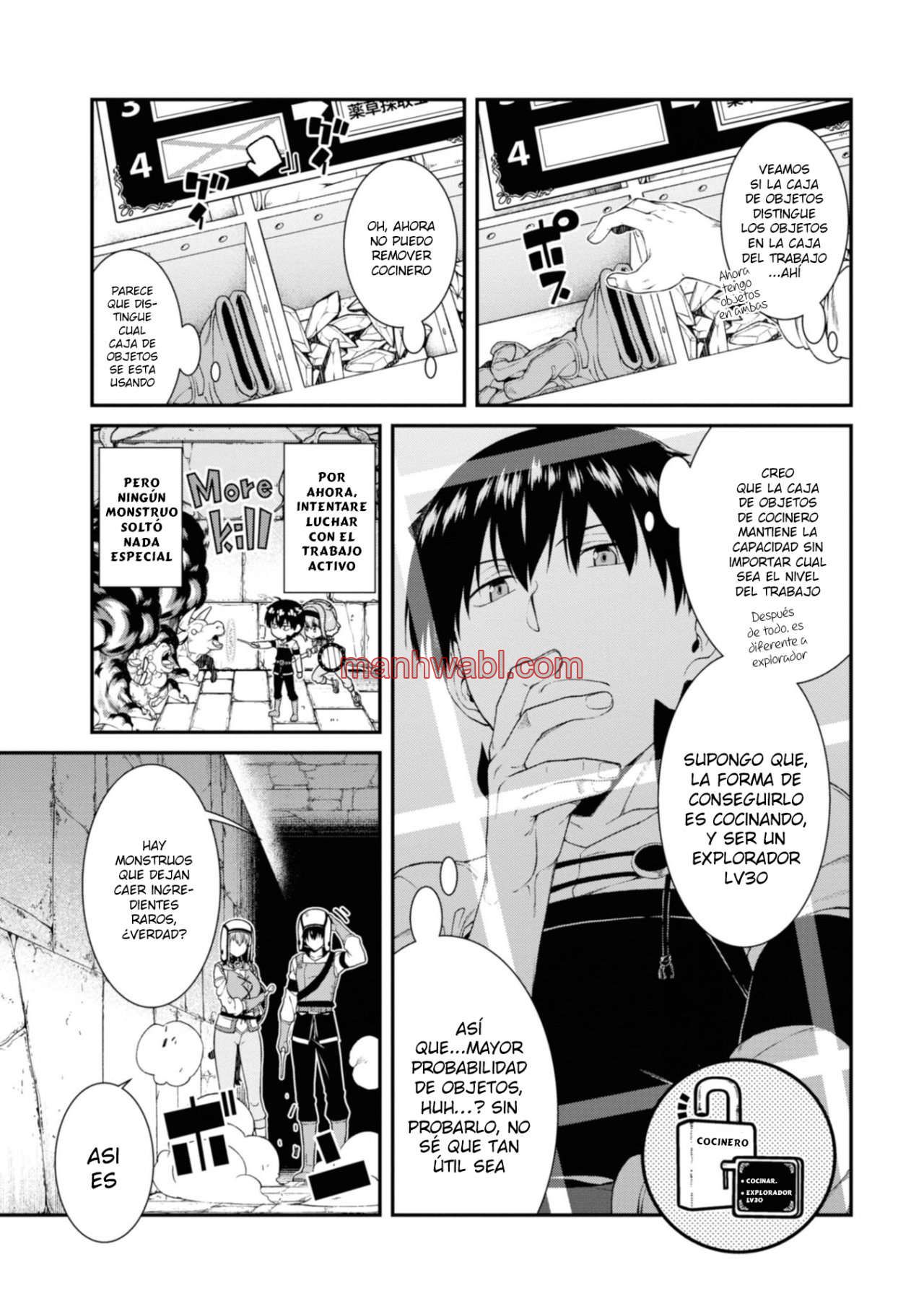 Isekai Meikyuu de Dorei Harem wo - Capítulo 14_2 manhwa