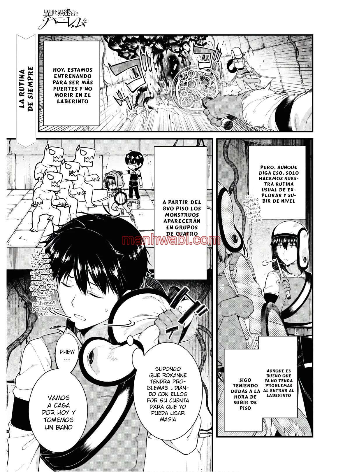 Isekai Meikyuu de Dorei Harem wo - Capítulo 15.3 manhwa