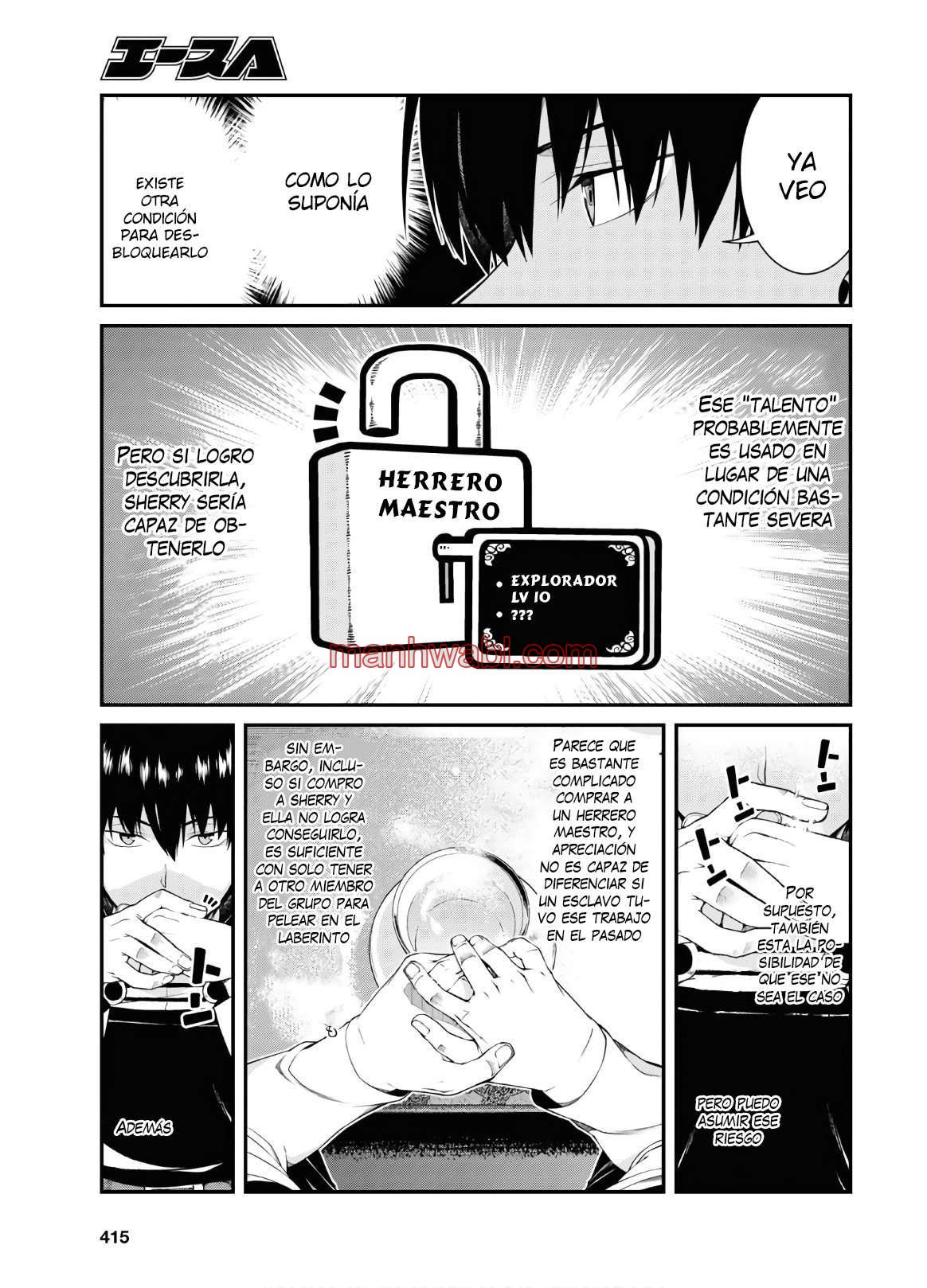 Isekai Meikyuu de Dorei Harem wo - Capítulo 16.2 manhwa