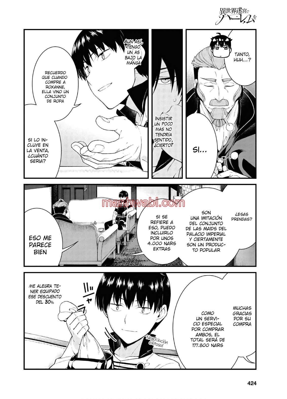 Isekai Meikyuu de Dorei Harem wo - Capítulo 16.2_2 manhwa