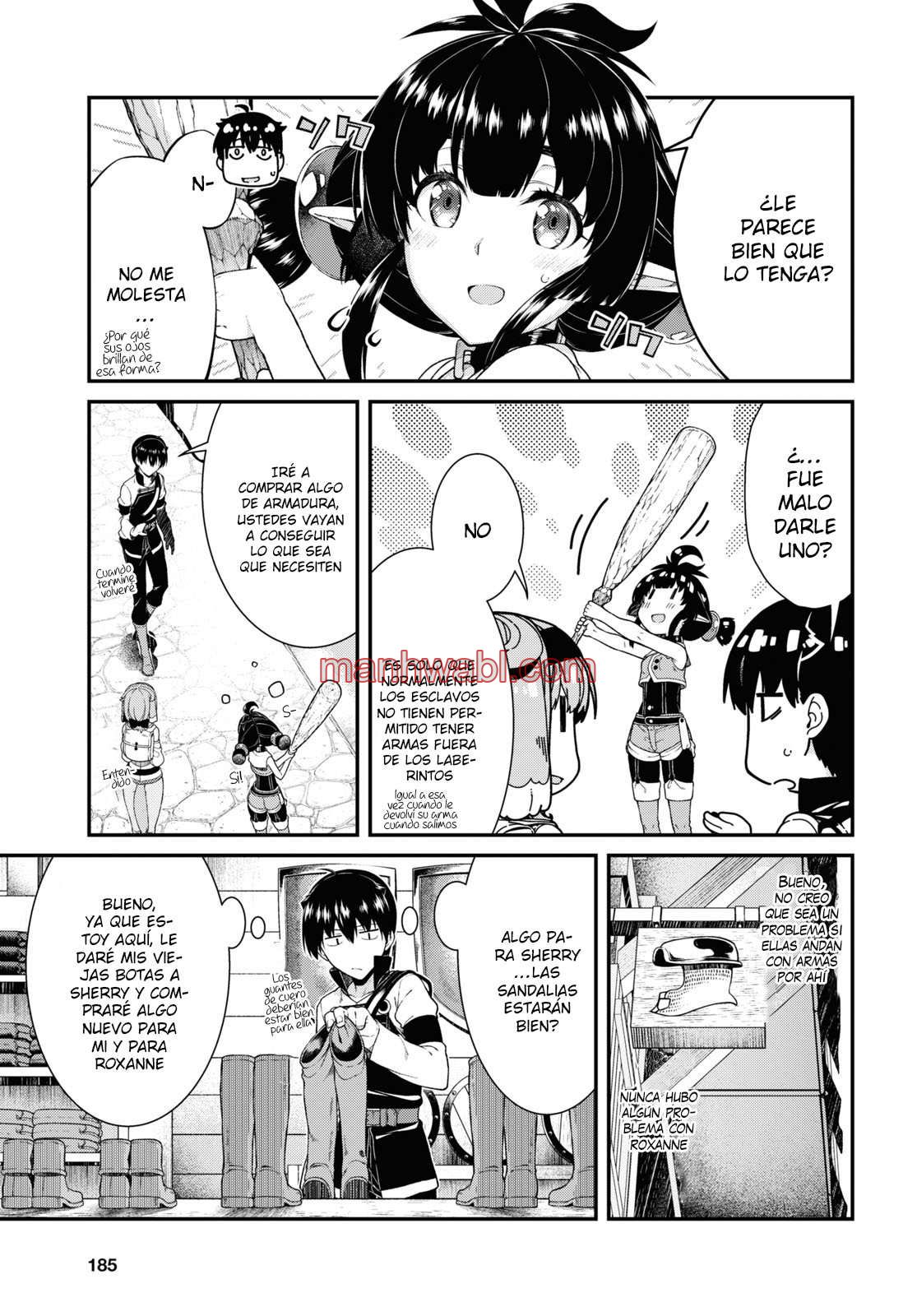 Isekai Meikyuu de Dorei Harem wo - Capítulo 16.3 manhwa