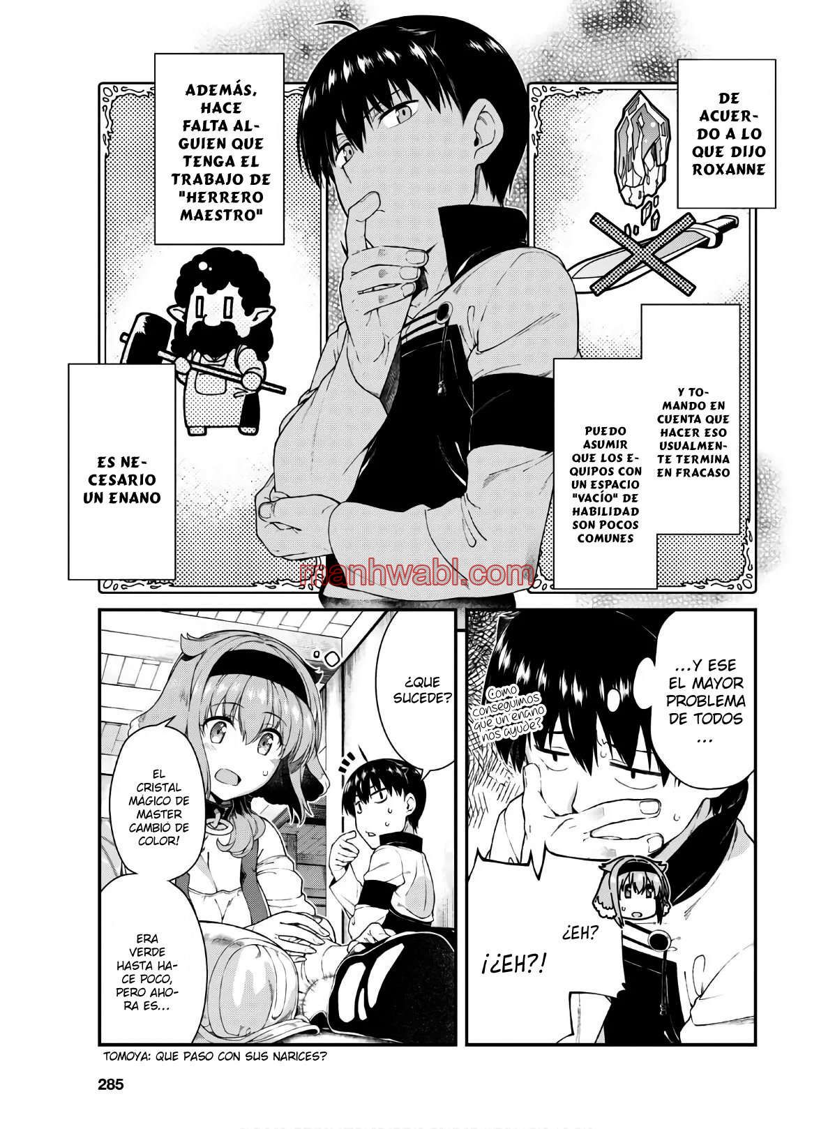 Isekai Meikyuu de Dorei Harem wo - Capítulo 16 manhwa