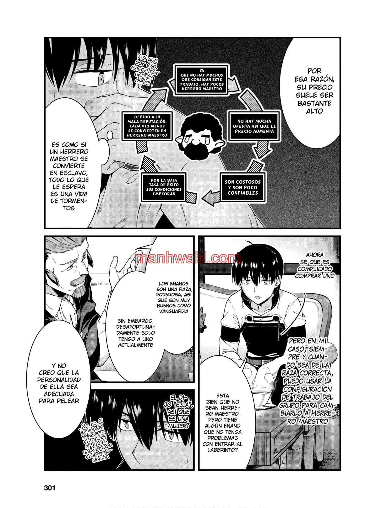 Isekai Meikyuu de Dorei Harem wo - Capítulo 16_2 manhwa