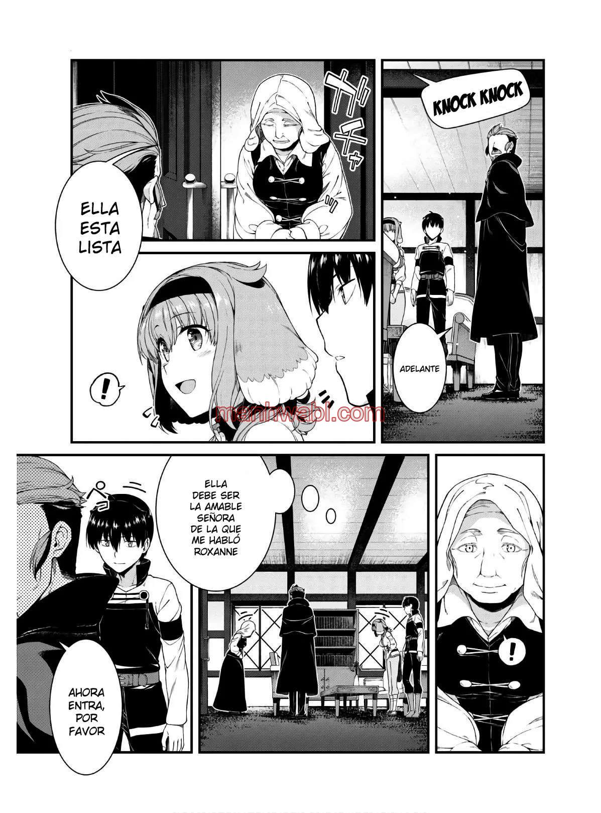 Isekai Meikyuu de Dorei Harem wo - Capítulo 16_3 manhwa