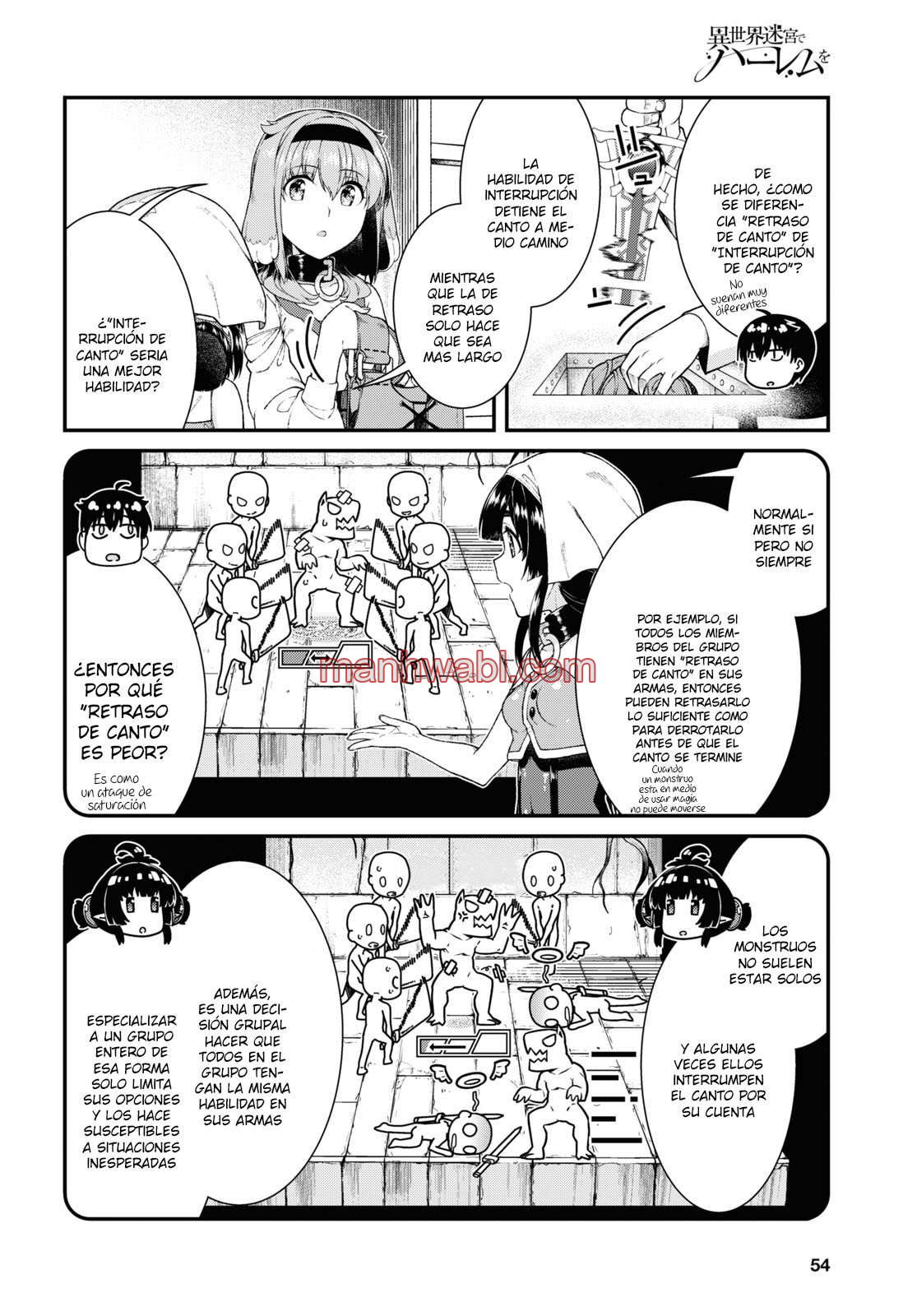 Isekai Meikyuu de Dorei Harem wo - Capítulo 17.2_2 manhwa