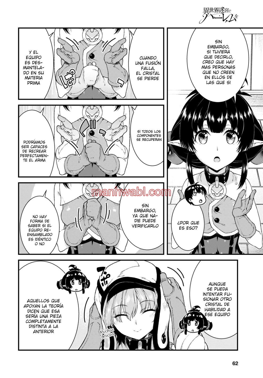 Isekai Meikyuu de Dorei Harem wo - Capítulo 17 manhwa