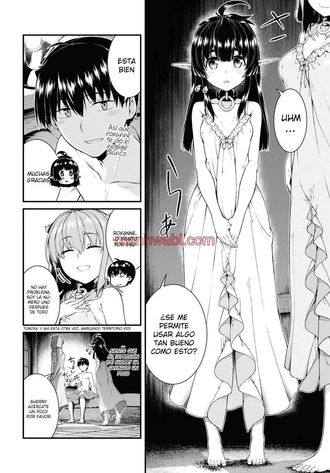 Isekai Meikyuu de Dorei Harem wo - Capítulo 18.2_2 manhwa