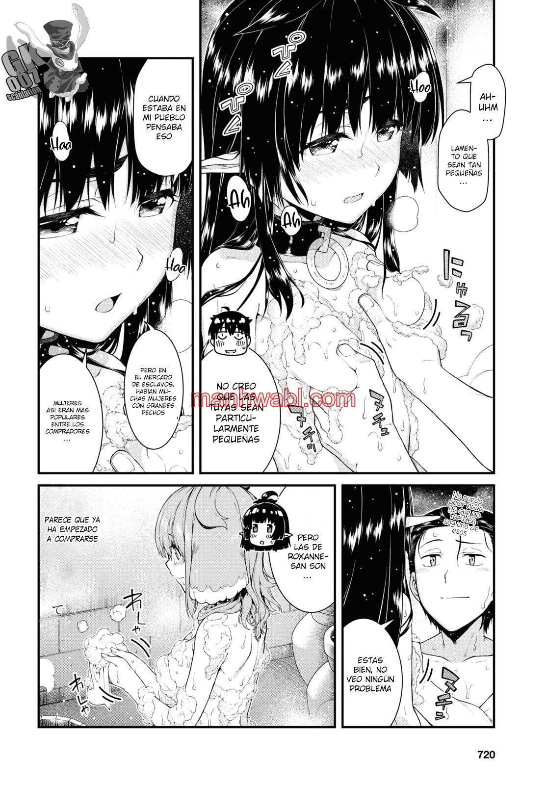 Isekai Meikyuu de Dorei Harem wo - Capítulo 18_2 manhwa