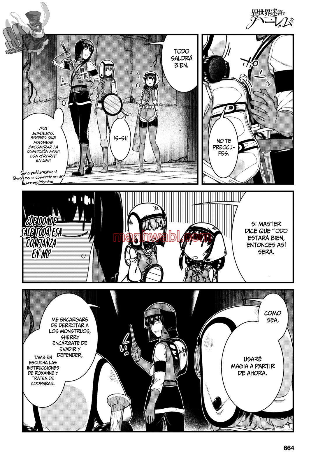 Isekai Meikyuu de Dorei Harem wo - Capítulo 19.2_2 manhwa