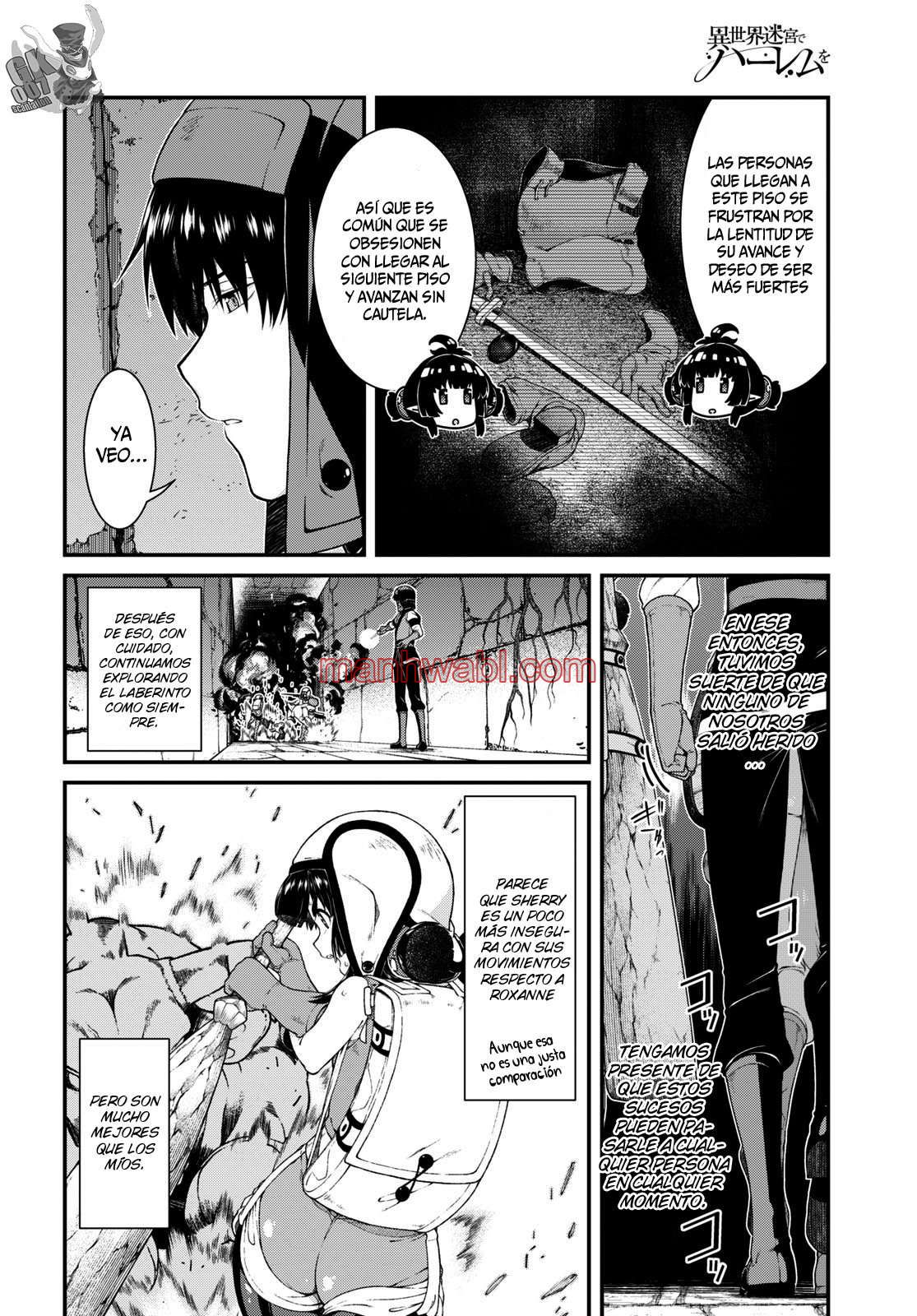 Isekai Meikyuu de Dorei Harem wo - Capítulo 19.5_2 manhwa